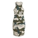 adidas Essentials 3-Stripes Camo Print Racer Back Tank Dress