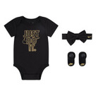 NIKE 3PK GIRLS HB, BODYSUIT, BOOTIE