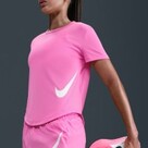 Nike Tempo Swoosh Run Womens Dri-FIT Short-Sleeve Running Top