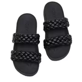 Roxy SLIPPY BRAIDED J SNDL BLK