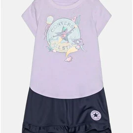 Converse CTP GFX TEE & MESH SHORT SET