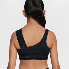 Nike Pro Swoosh Girls Asymmetrical Sports Bra