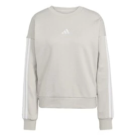 adidas Essentials 3-Stripes Fleece Sweatshirt