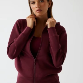 GUESS OLYMPE FULL ZIP HOODIE SWEATSH