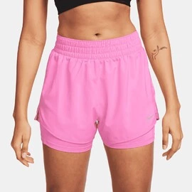 Nike One Womens Dri-FIT High-Waisted 3 2-in-1 Shorts
