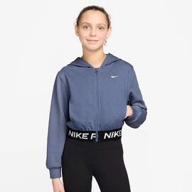 Nike Pro Fleece Big Kids (Girls) Dri-FIT Full-Zip Hoodie
