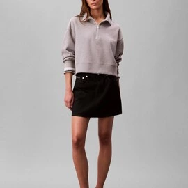 Calvin Klein 1/4 ZIP SWEATER GRAPHIC