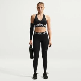 Nike Pro Womens Mid-Rise Full-Length Leggings