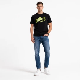 GUESS CN SS GRADIENT LOGO T-SHIRT