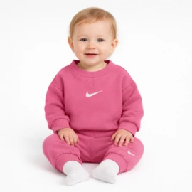 NIKE BABY ESSENTIAL FLEECE CREW SET