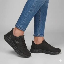 SKECHERS BOBS B FLEX - SMOOTH EDGE SLIP-INS